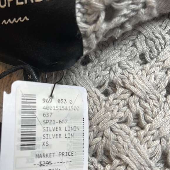 NWT Le superbe silver lining sinbad sweater - Picture 12 of 16